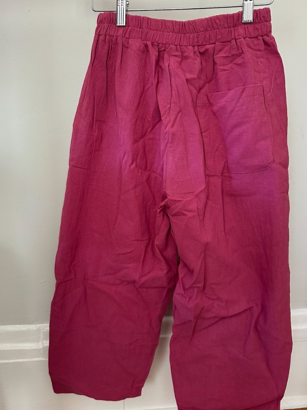 Pink Linen Pants